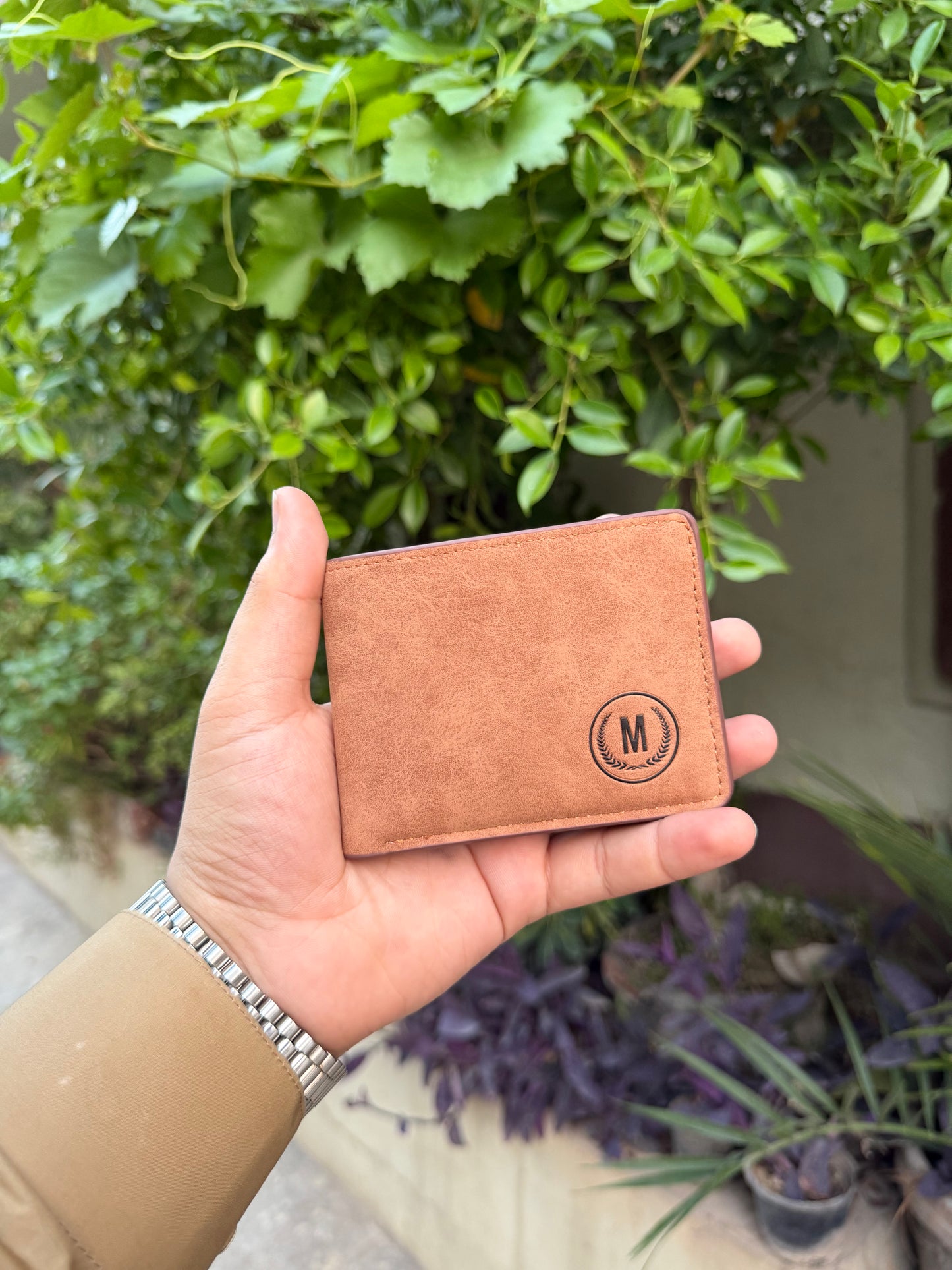 GU-II M TAG Nubuck Bifold Wallet – Men's