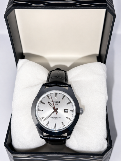 CLASSIC SILVER DIAL AUTOMATIC WATCH – MEN'S