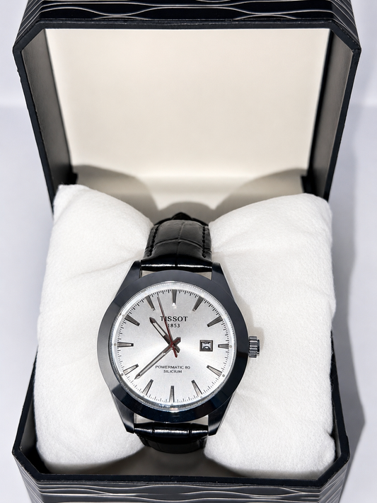 CLASSIC SILVER DIAL AUTOMATIC WATCH – MEN'S