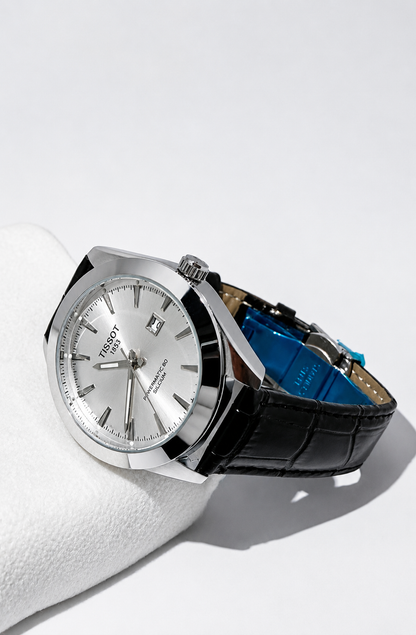 CLASSIC SILVER DIAL AUTOMATIC WATCH – MEN'S