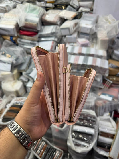Meet You Forever Pink Wallet interior compartments